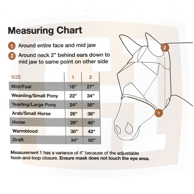 Cashel Vliegenmasker standaard
