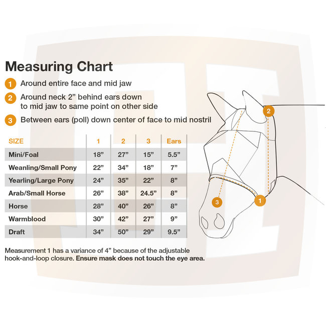 Cashel Fliegenmaske Nose Ears