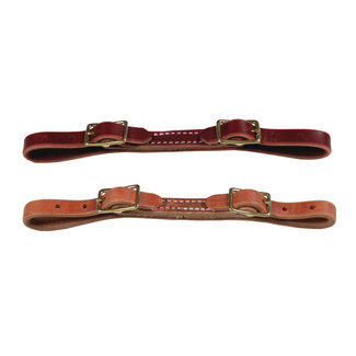 Berlin custom leather Reiners Curb Strap