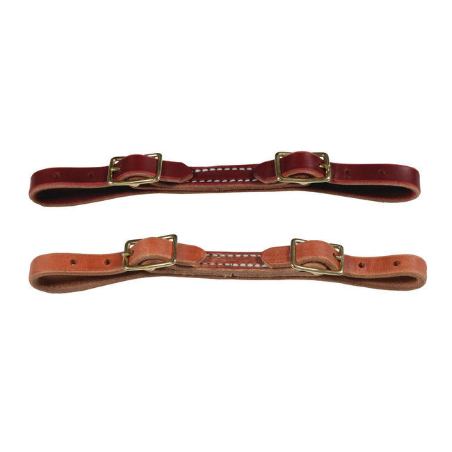 Berlin custom leather Reiners Curb Strap