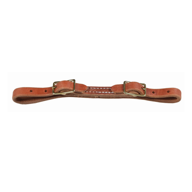 Berlin custom leather Reiners Curb Strap