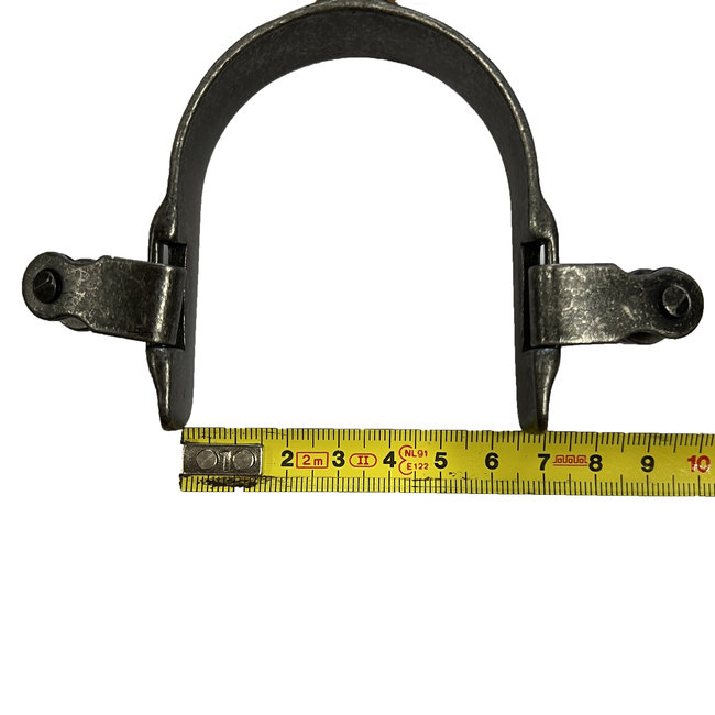 Weaver Leather Buffed Black 10 point kids spur