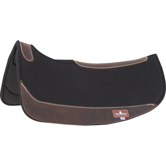 Classic Equine Classic Contour Barrel Pad BLK