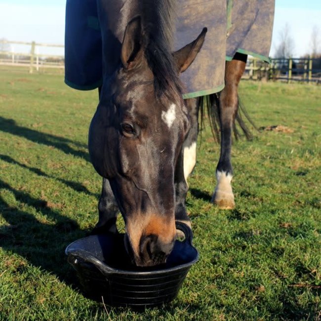 Red Gorilla Small Skip Rubber Voerbak Paard