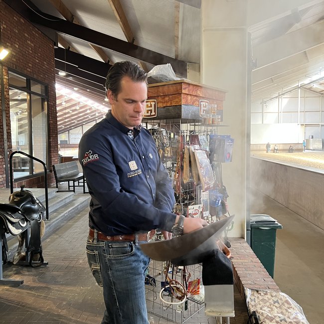 Western Hat shaping  and custom fittings