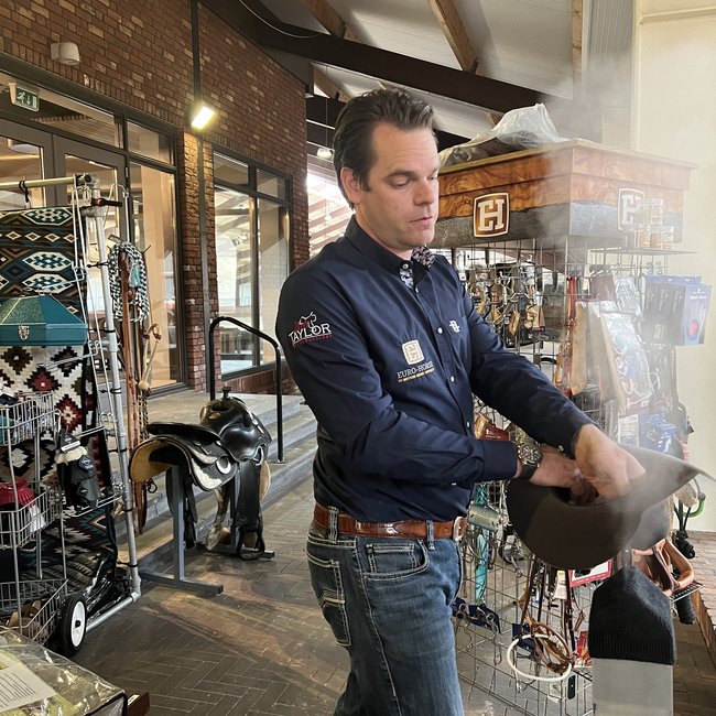 Western Hat shaping  and custom fittings