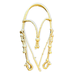 Handmade Rawhide Browband Headstall