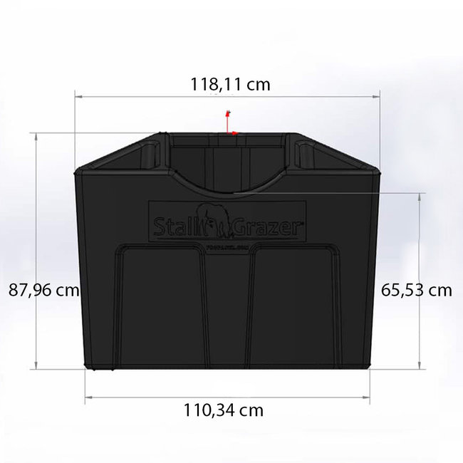 Stall Grazer 3-in-1 hoek voerbak