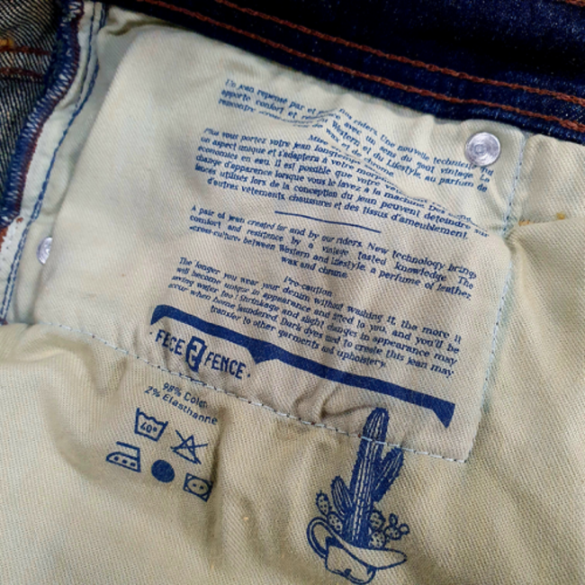 FENCE2FENCE Jeans Whiz Rinse