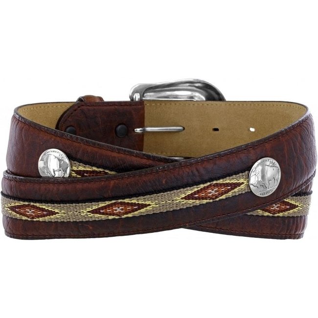 Nothern bison belt Brown
