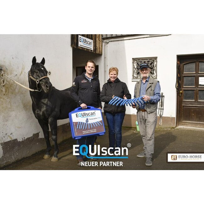 Saddle fitting consultation EQUIscan Topograph Pro