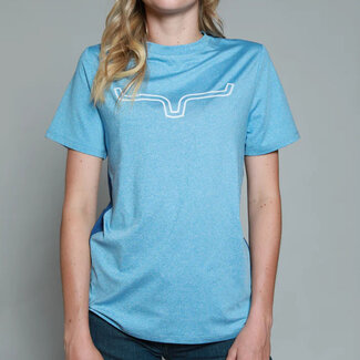 Kimes Ranch Outlier Tech Tee-Shirt Light Blue