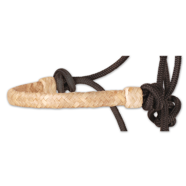 Classic Equine Ropehalter with rawhide nose