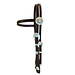 Show Headstall Oval Nine Pointer