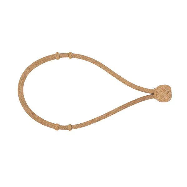 Bosal Tressé En Cuir Brut Avec Rawhide – Marron – Taille Standard – Neuf