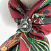 Fringe Scarves Horseshoe Head Scarf Slide