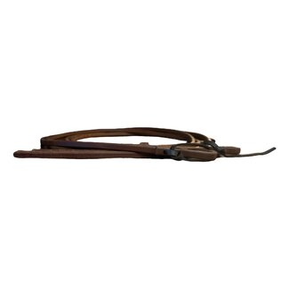 Berlin custom leather Spaghetti Reins Oiled