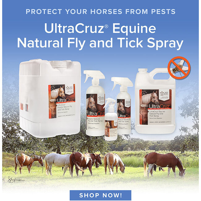 UltraCruz Equine Natural Vliegen en Teken Spray