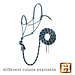 Silvertip No. 95 Rope Halter with 12' lead
