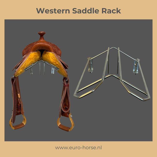 Royal Wire Equine Western zadelsteun voor zadelkast