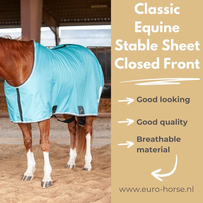 Classic Equine Stable Sheet Closed Front