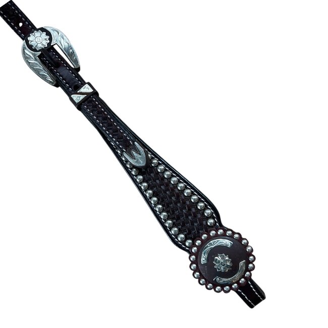 Cowperson Tack Sliding Ear Headstall Show