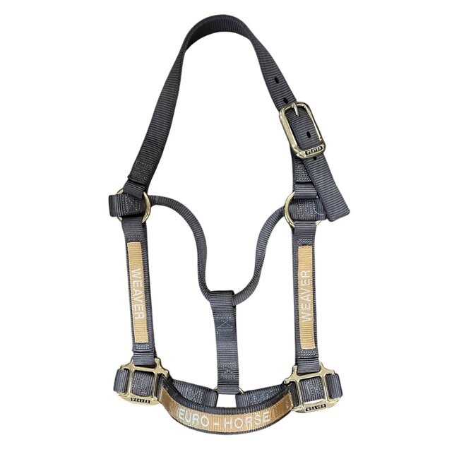 Weaver Leather Halter, Embroidery and Overlay