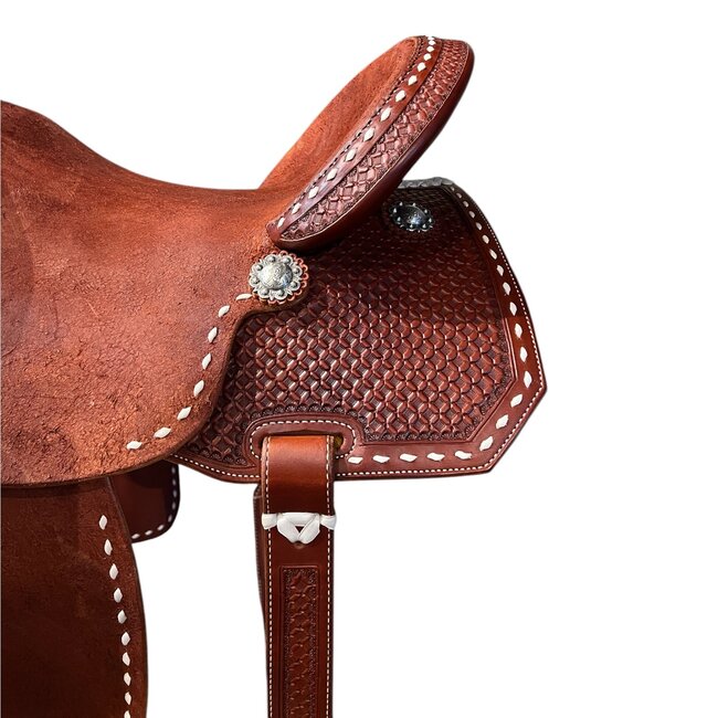 RW Bowman Rough Out Barrel Saddle