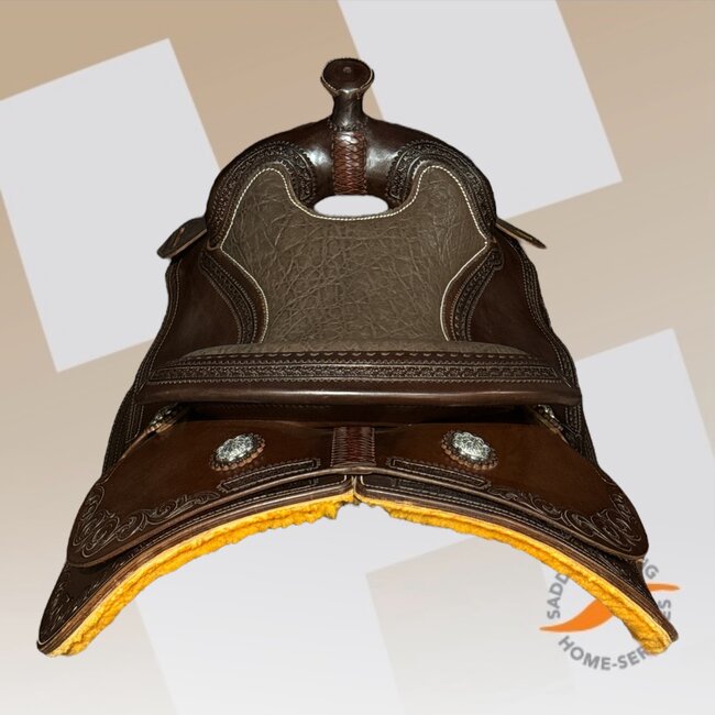 * Mounteu Reining saddle