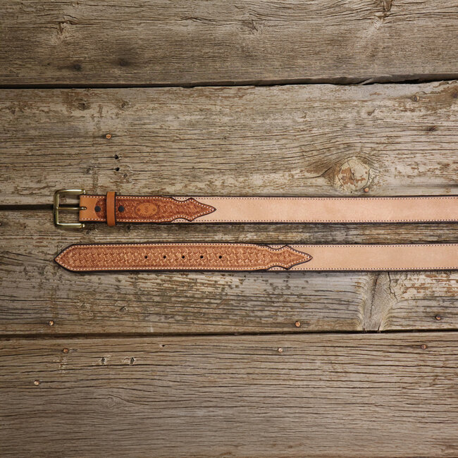 Saddle Tan Spider Combo Belt