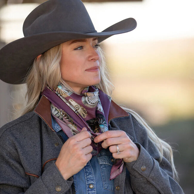 Fringe Scarves Wild Rag Big Concho