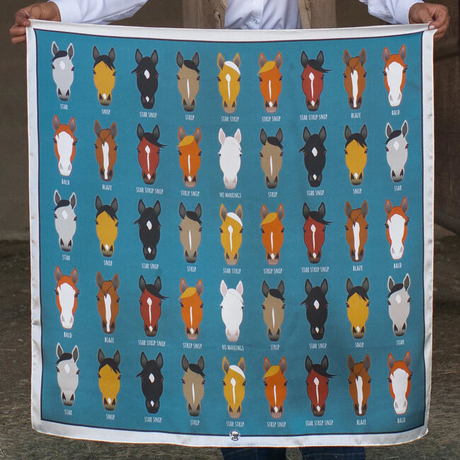 Fringe Scarves Wild Rag Markings