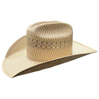 Biggar Zig Zag Three Tone Straw Hat