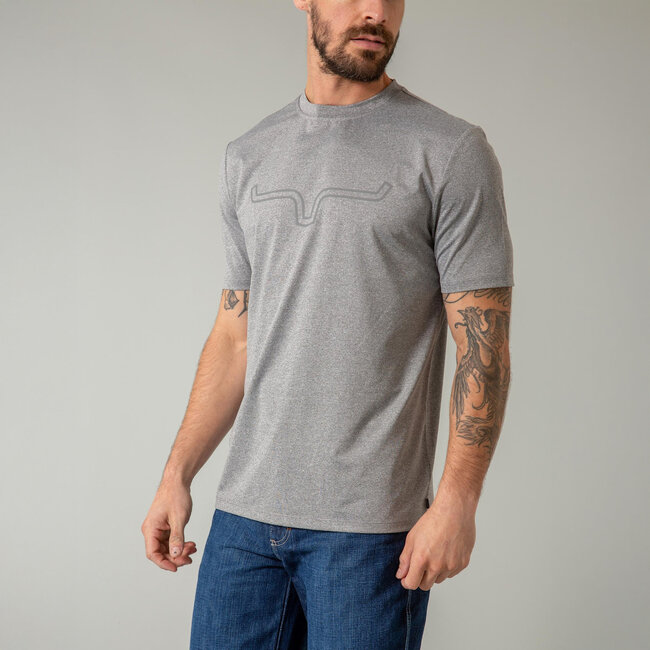 Kimes Ranch Outlier Tech Tee-Shirt Heather