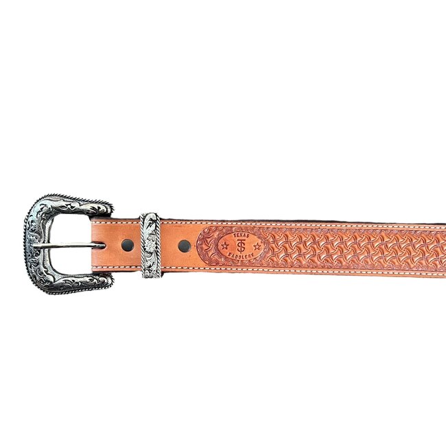 Saddle Tan Spider Belt