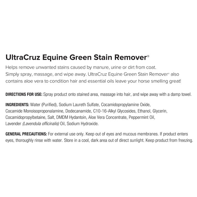 UltraCruz Green Stain Remover