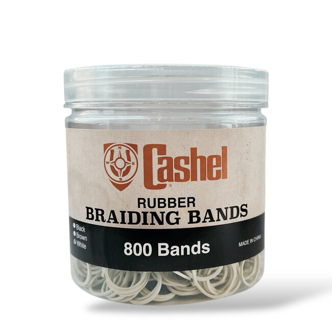 Cashel Rubber staart en manen paardenelastiekjes