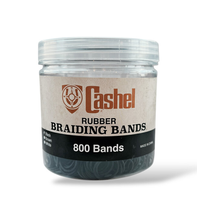 Cashel Rubber staart en manen paardenelastiekjes