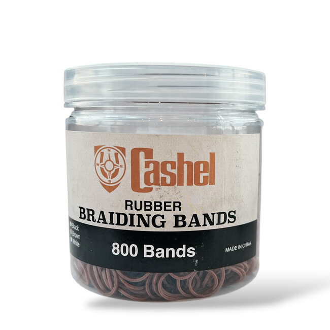 Cashel Rubber staart en manen paardenelastiekjes