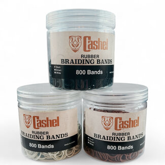 Cashel Rubber staart en manen elastiekjes