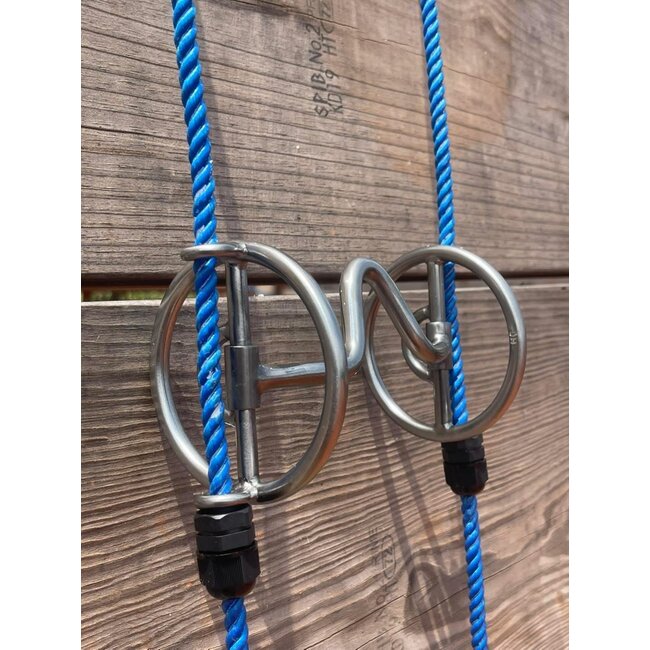 Jodi Hinson Bits Full Cheek Draw Gag Solid ''V'' Port