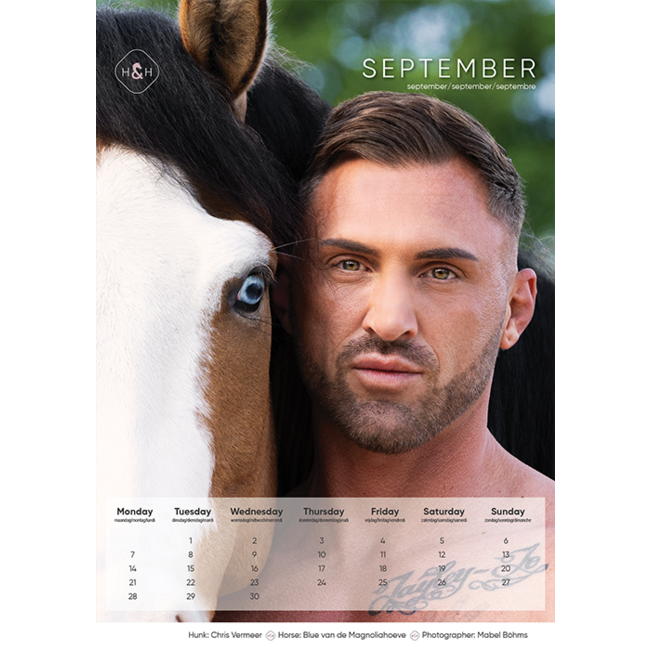 Horse and Hunk Kalender 2026