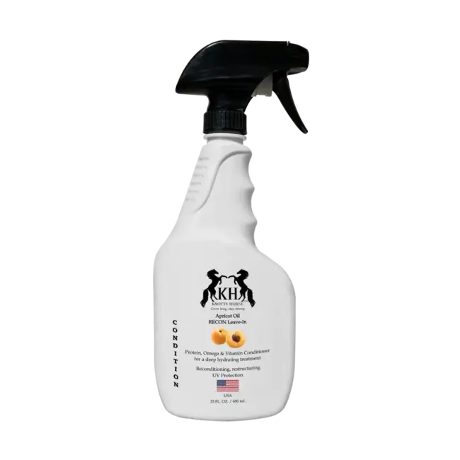 Knotty Horse Apricot oil  recon leave-in conditioner
