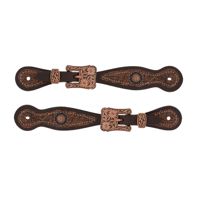 Weaver Leather Western Floral Spur Straps