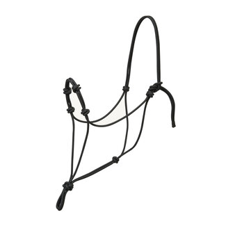 Silvertip Silvertip Four Knot Rope Halter Black Average