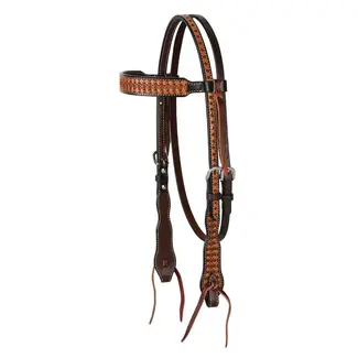 Weaver Leather Floret Browband Hoofdstel Weaver Leather Floret Browband Hoofdstel