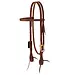Weaver Leather Working Tack Copper/Silver Buff Browband Headstall