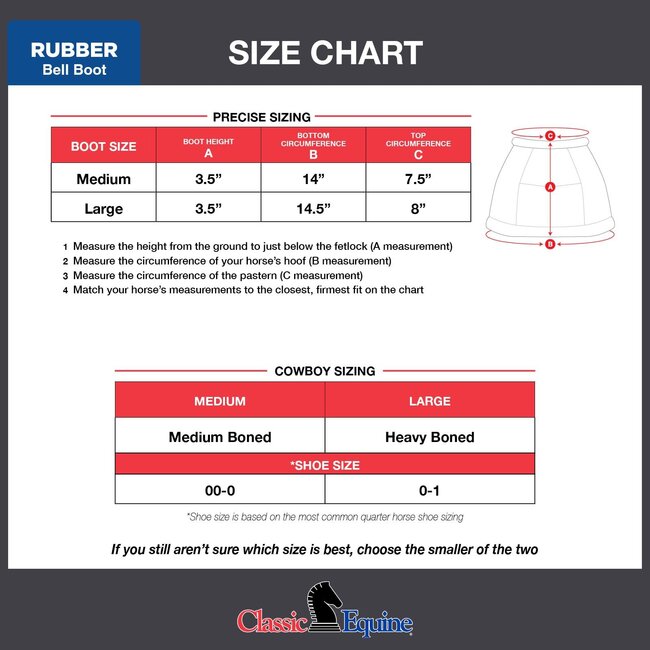 Classic Equine Shoeguard 360 Bell Boot
