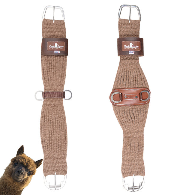 Classic Equine Alpaca Roper Cinch