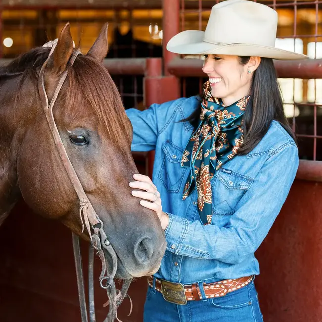 Fringe Scarves Wild Rag Cattleman Big44™